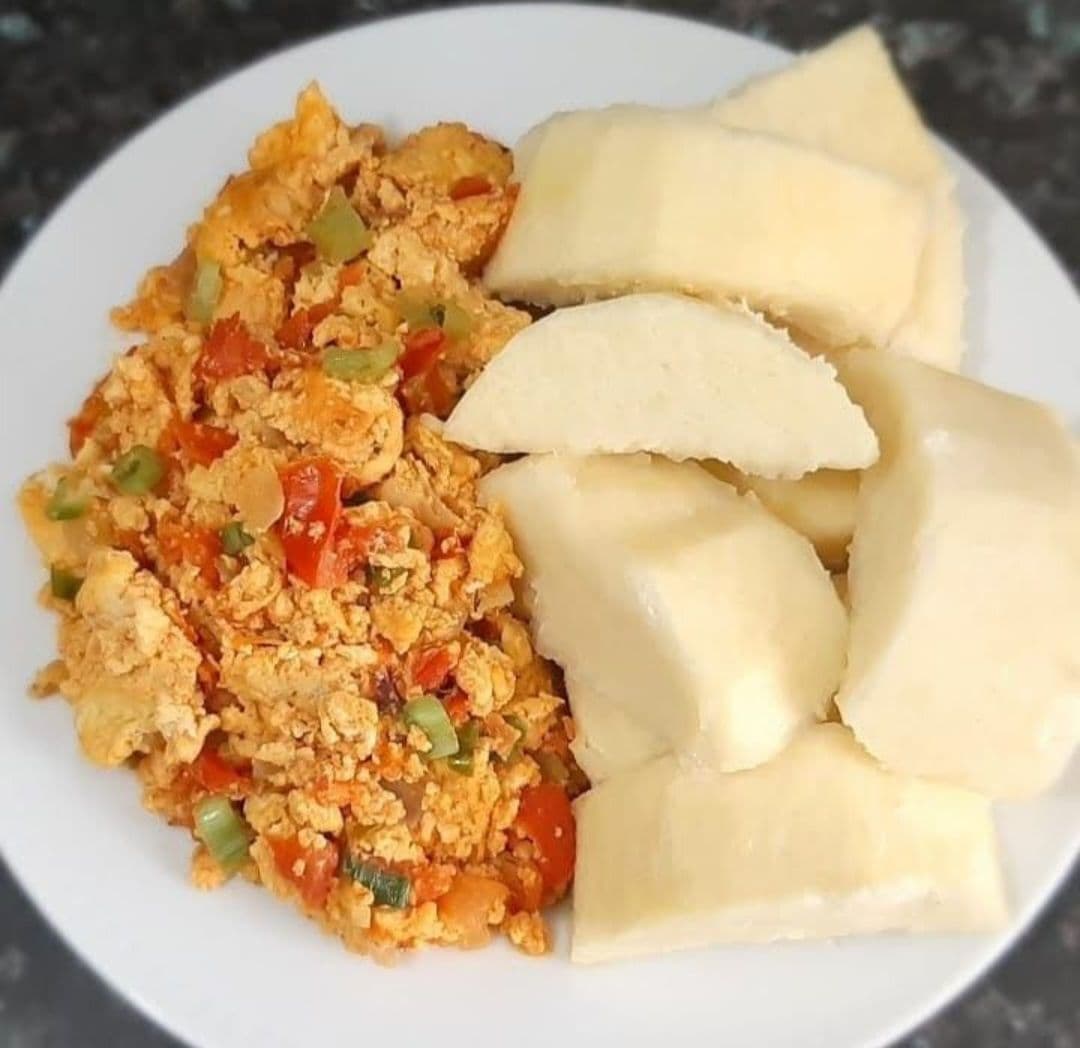 Boiled Yam