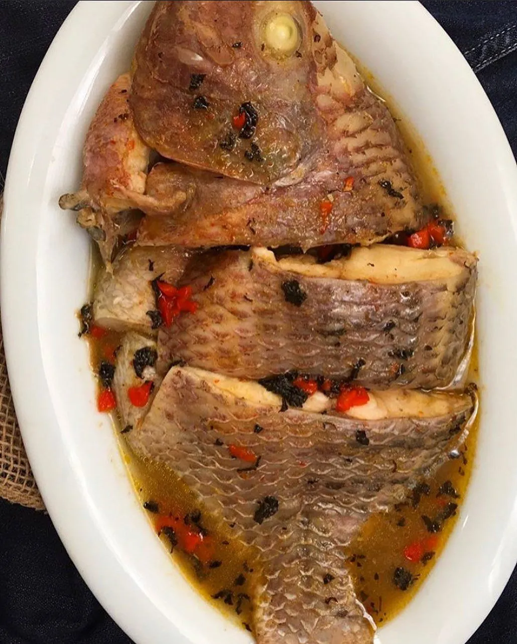 Tilapia Peppersoup